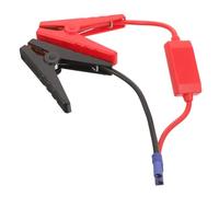 BUGUUYO Battery Booster Cable with Reverse Protection Compact Jump Starter Clamp for Cars Motorcycles Boats Portable Emergency Power Bank with Fast Charging Capability