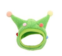 BUGUUYO Bearded Dragon Cosplay Hat Horns and Pom-poms Cute Winter Costume Accessory for Small Pets Including Lizards Snakes and Birds Fun Photo Prop for Hamsters and Geckos