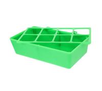 BUGUUYO Bird Food Feeding Bowl for Parrots No Design Bird Cage Feeder Easy to Clean for Learning to Eat Convenient Cage Accessory