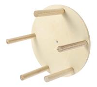 BUGUUYO Bird Parrot Perch Wheel Toy Funny Bird Wheel for Cage Bite-resistant Perch Toy for Parrots and Parakeets Fresh Colors Fine Craftsmanship