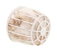 BUGUUYO Bird's Nest Material Bird Cages Decorative Bird Cage Bird Nest Material Bird Nest Decor Bird Nesting Material Holder Nesting Material for Bird Birdcage Nest Pad Coffee Cotton