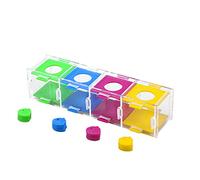 BUGUUYO Box Bird Colors Intelligence Training Toy for Parrot and Macaw Interactive Chewing Toy for Cognitive Development and Playtime Fun Bird Cages