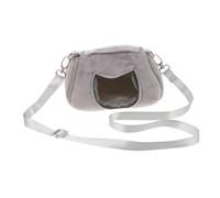 BUGUUYO Breathable Sugar Glider Pouch with Soft Flat Bottom Escapeproof Hamster Carrier Bag for Outdoor Travel Multipurpose Small Animal Travel Bag for Guinea Pig Bearded Dragon and Rabbit