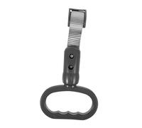 BUGUUYO Bus Handle Replacement Ring for Subway and Vehicle Grey Oval Assist Grip for Elderly Mobility Stylish Bus Support Handle Enhancing Boarding Efficiency and Vehicle Aesthetic