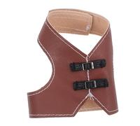 BUGUUYO Cage Birds Accessories Bird Harness Vest Chicken Saddle Chickens Hen Mating Saddle Adjustable Rooster Vest Light Brown