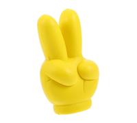 BUGUUYO Car Antenna Ball Topper Polyurethane Victory Gesture Exterior Decoration Easy Installation Compatible with Vehicle Models Stylish Car Styling Accessory