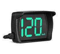 BUGUUYO Car Head-up Display Speedometer H Dashboard Digital Screen Compact Car Speed Interior Accessories Easy Install Update Compatible with Vehicles