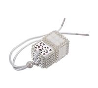 BUGUUYO Car Perfume Pendant Bottles Aromatherapy Crystal Rhinestone Decor Elegant Car Air Fresher Diffuser