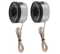 BUGUUYO Car Speaker Mini Dome Tweeters Tape Ohm Tweeter for Car Audio System High Efficiency