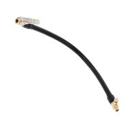 BUGUUYO Car Tire Inflator Hose Extension Tube Rubber with Connector Quick-Connect Pump Adapter for Motorcycle Bicycle Portable Air Pump Inflation