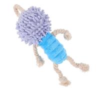 BUGUUYO Chase Fetch Dog Tug Toy Squeaky Bungee Rope Toy Pet Training Toy Interactive Dog Games Small to Large Dogs