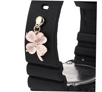 BUGUUYO Chic Four Leaf Clover Decorative Studs for Watch Bands Unique Charms to Personalize Your Wristband Stylish Accessories for Fashionable Looks