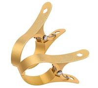 BUGUUYO Clothes Drying Clips Sturdy and Not Easy to Break Windproof Aluminium Alloy 2pcs with Smooth Teeth for Quilts and Jackets for Bathroom and Backyard Use