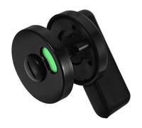 BUGUUYO Commercial Keyless Door Lock with Privacy Indicator for Public Restroom Partitions, Nylon Plastic Bathroom Stall Lock Featuring Vacant Occupied Function and Sturdy Bolt Latch for