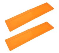 BUGUUYO Court Line Markers Rectangular 2pcs High Visibility Tpe Material for and, Portable Agility Boundary Training Tools Basketball Tennis Floor for Coaches