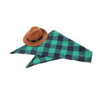 BUGUUYO Dog Cowboy Hat Cat Hat Multi-color Pet Bandana Decorative Headdress for Birthday Parties