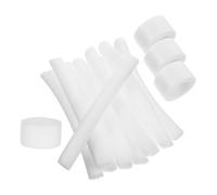 BUGUUYO Dog Ear Standing Support Rods Adhesive Tape Soft Foam Puppy Ear Correction Kit for Doberman Training 14 Foam Sticks and 4 Rolls Tape for Small to Medium Dogs