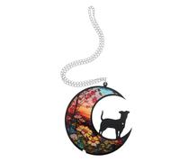 BUGUUYO Dog Presents Birthday Pet Memorial Plaque Decorative Glass Window Catcher