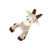 BUGUUYO Dog Stuffed Animal Plush Donkey Toy Pet Chew Toy Fun and Creative Help Dogs Break Bad Habits Keep Your Home Tidy White