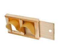 BUGUUYO Double Door Pigeon Cage Bird Trap Wooden Construction Pigeon Loft Accessory Parakeet Entry