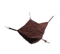 BUGUUYO Double Layer Small Pet Tunnel Bed Insulated Rat Hammocks for Cage Winter Shelter for Guinea Pigs Ferrets and Dwarf Hamsters Easy to Clean Space Saving Design