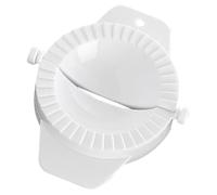 BUGUUYO Dumpling Presser Manual Plastic Dough Presser Non-Slip Design Quick Dumpling Making Tool for DIY Lovers Household Cooking