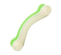 BUGUUYO Durable Nylon Rubber Dog Chew Bone Toy Beef Flavor for Medium to Large Dogs Teething Toy for Tenacious Chewers Indoor Play