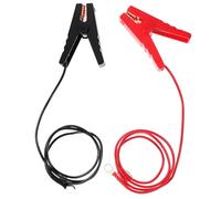BUGUUYO Electric Fence Jump Leads with Durable Crocodile Clips for Farm Fencing Outdoor Use Weather Resistant Connector Cables for Yards Gardens and Vegetable Plots