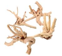 BUGUUYO Elegant Natural Dead-wood Aquatic Decoration 4pcs Fish Tank Landscape Decor