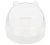 BUGUUYO Elegant White Hamster Feeding Bowl Sturdy Safe Design for Guinea Pigs Small Pets Easy to Clean