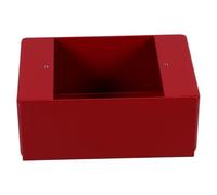 BUGUUYO Emergency Fire Call Point Bottom Case Red Manual Alarm Button Guard Exit Release Button Box for Home and Commercial Fire Alarm Safety System