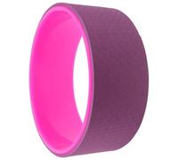 BUGUUYO Ergonomic Yoga Wheel for Back Stretching Spinal Mobilization Non-slip Fitness Roller for Core Strength Posture Correction Muscle Massage Suitable for Beginner and Pro Yoga Pilates