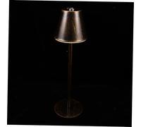 BUGUUYO Eye-Caring Desk Lamp with Mild Light and Copper Material, Simple Delicate Design for Bedrooms and Coffee Shops, Energy Efficient LED Reading Light for Study and Relaxation