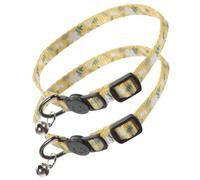 BUGUUYO Fancy Cat Collar for Indoor Use Breakaway Quick Release Adjustable Adorable for Cats