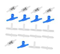 BUGUUYO Fish Tank Air Pump Switch Distributor Distributor Air Flow Control Tool 20pcs for Aquarium