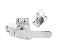 BUGUUYO Freezer Door Latch Metal Cooler Handle Heavy Duty Replacement for Fridge and Freezer