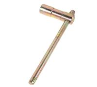 BUGUUYO Gas Cylinder Tank Wrench - T Bar Metal Multi-Functional Valve Wrench Tool 10x10mm Square Socket - Steel Spanner Tool for Gas Tank Adjustment