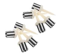 BUGUUYO Golf Tees for Stable Hitting and Removal with Brush Top 8pcs 2.24 Inch Unbreakable Design for Tournaments and Weekend, Suitable for Men and Women