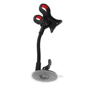 BUGUUYO Guitar Shaped Mobile Phone Holder with Powerful Suction Cup Rotating Clip Phone Support for Musicians Durable Stand for Watching Lyrics and Song