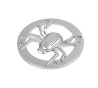 BUGUUYO Halloween Replacement Subwoofer Speaker Net Cover ABS Silver Bolt | Easy Install for Speaker Refitting, Sturdy ABS Build, for Car Audio Modification and DIY Makers