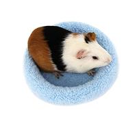 BUGUUYO Hamster Mat Pad Round Soft Bedding Warm Cushion for Hamster Rat Squirrel Mice Rats Small Pet Portable