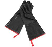 BUGUUYO Heat-resistant Neoprene Gloves Fireproof Working Gloves with Five-finger Design Flexible Strong Grip for Cooking Grilling Welding for Men and Women