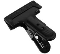 BUGUUYO Heavy Duty A-Shaped Metal Lamp Holder Clip, Wide Mouth Spring Clamp for Woodworking and Photo Backdrops, Heavy Duty Fixing Clip Suitable for Poles and Backgrounds