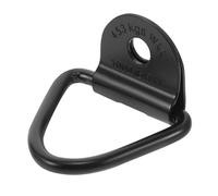 BUGUUYO Heavy Duty Carbon Steel D-ring Tie down Anchor Hook for Trailer and Truck Cargo, Recessed Design with Stable Anchoring and Secure Attachment, for Use with Atvs and Deck Rails