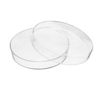 BUGUUYO High Borosilicate Glass Petri Dishes Thickened Autoclavable Culture Plates with Lids for Microbiology Studies and Biological Experiments Laboratory Use