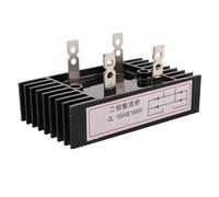 BUGUUYO High Power 100a Silicon Full-wave Rectifier Bridge 1600v with Heat Sink, Industrial Ac Dc Current Converter for Single Phase Alternator Generator