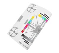 BUGUUYO High-resolution Cctv Calibration Tool Lens Focus Adjustment Chart for Monitor Camera Image Quality Test Professional Display Color Accuracy Testing Card