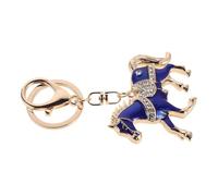 BUGUUYO Horse Animals Key Chain Horse Key Chain Purse Charms Keychain for Handbags Compact and Lightweight Elegant Zinc Alloy Sturdy Metal 2.56x2.17x0.39in Feng Shui Animal Charm New Year