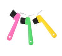 BUGUUYO Horse Hoof Care Tool Brush Multifunctional Hoof Pick and Grooming Brush for Horses Random Color Grooming Supplies