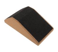 BUGUUYO Indoor Gym Equipment Cork Yoga Blocks with High-density Cork Material, Multi-function Calf Stretch Fitness Block Providing Stable Support, Portable and Convenient for Storage